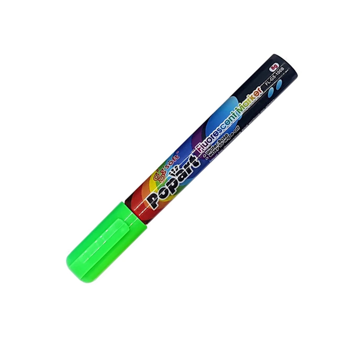 POP ART Fluorescent Marker-Small-Green