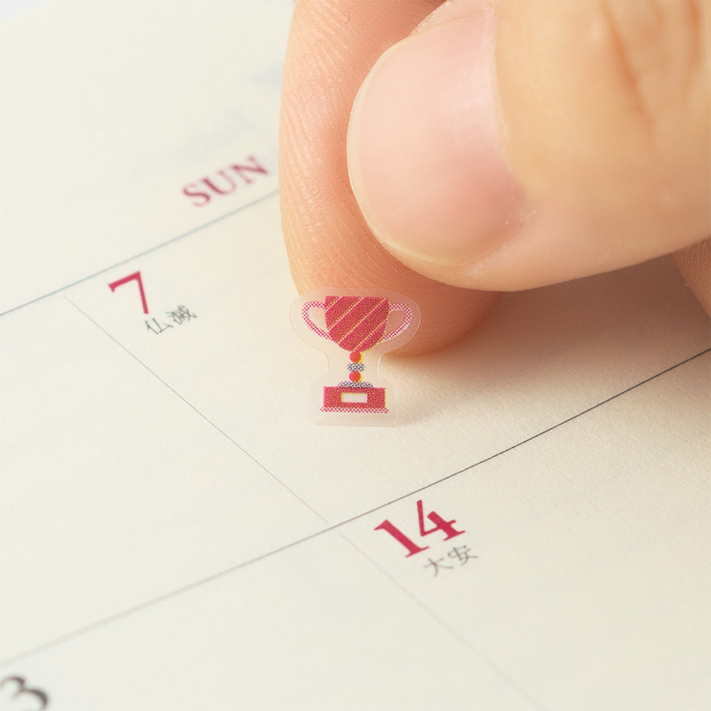 MIDORI Sticker Schedule 2386 Achievement Award