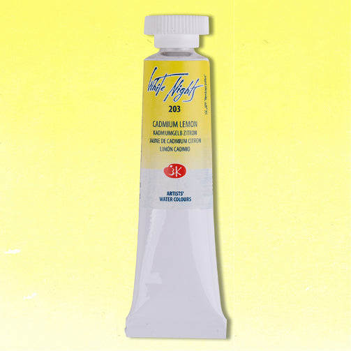 WHITE NIGHTS 10ml Tube 203B Cadmium Lemon