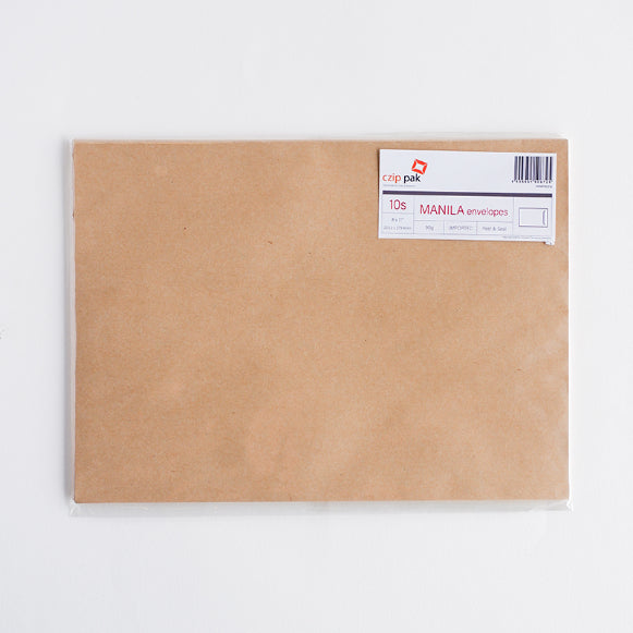 MANILA Envelopes 8"x11" 90g 10s IMPORTED P&S