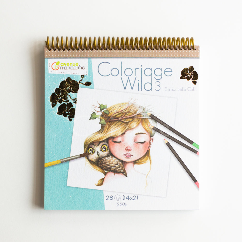 AVENUE MANDARINE Coloriage Wild 3 Default Title