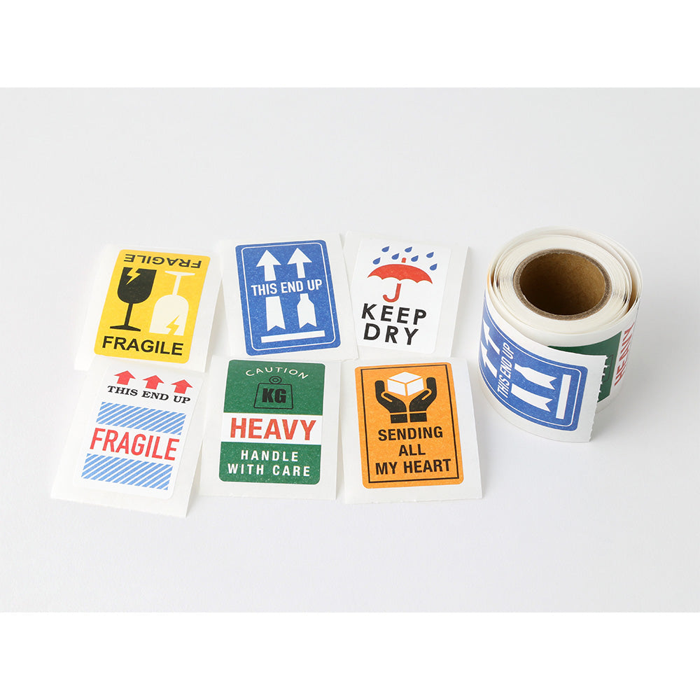 MIDORI Roll Sticker Fragile Label