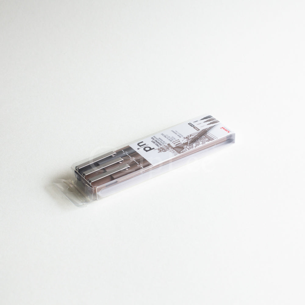 UNI pin Fine Line 3pc/Set Black