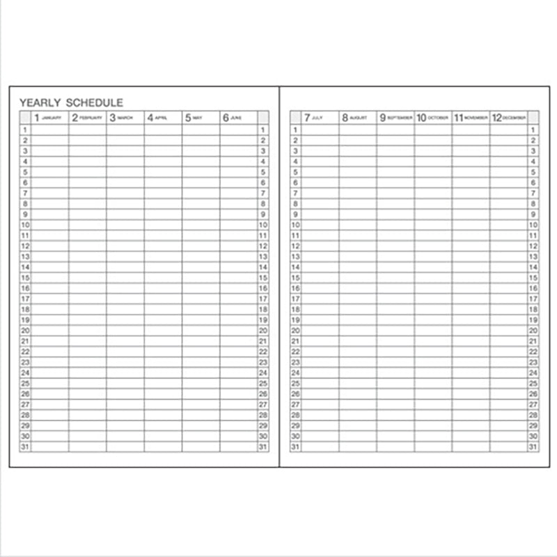 KOKUYO Campus Diary Free Schedule B5 Default Title