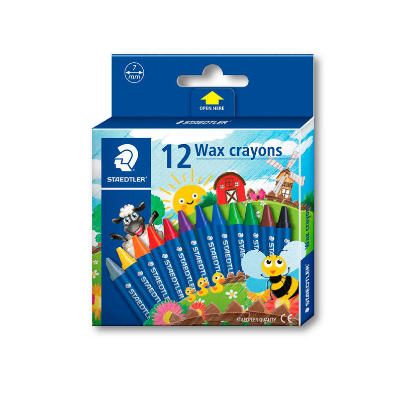 STAEDTLER Wax Crayon 2200 12s