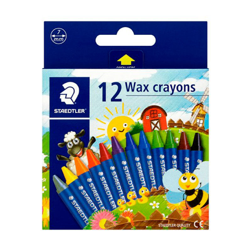 STAEDTLER Wax Crayon Jumbo 2290 12s