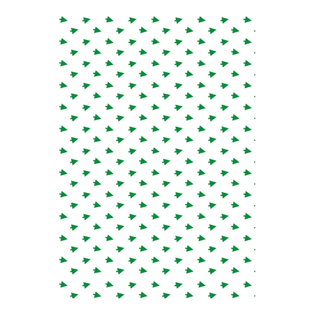 CLAIREFONTAINE Tissue Paper-Folded 18g 50x70cm 4s Green Trees