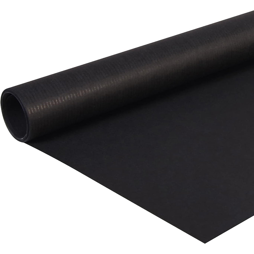 CLAIREFONTAINE Kraft Paper Roll 65g 0.7x3m Ribbed-Black