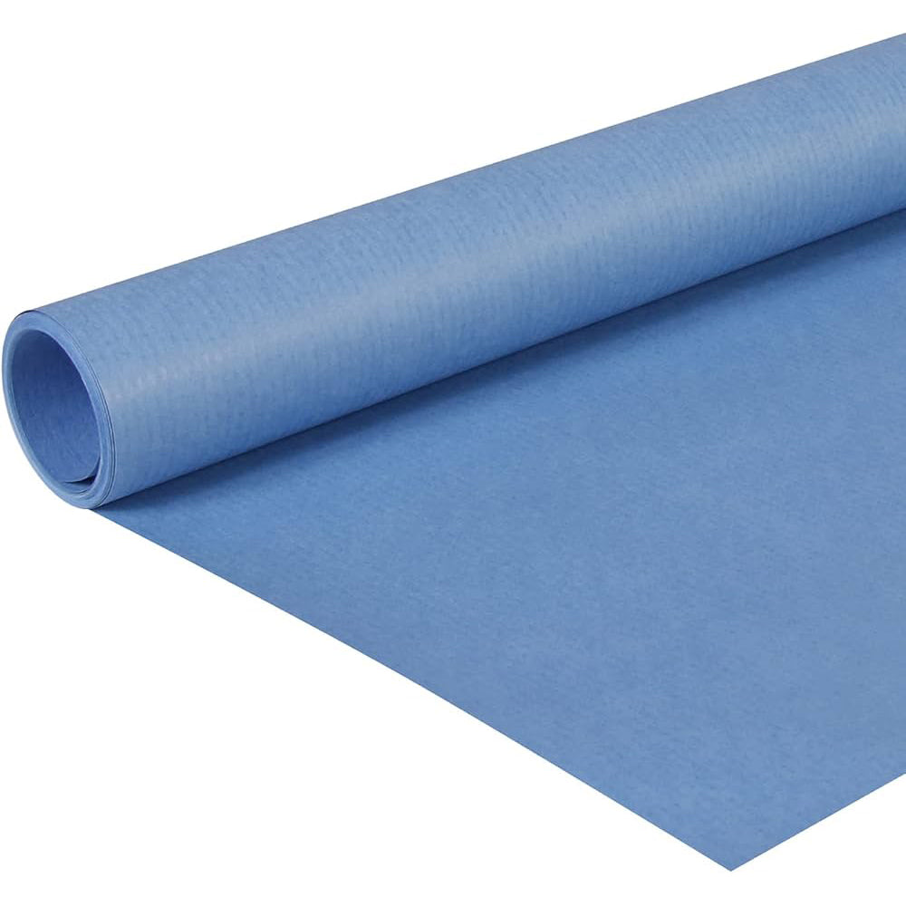 CLAIREFONTAINE Kraft Paper Roll 65g 0.7x3m Ribbed-French Blue