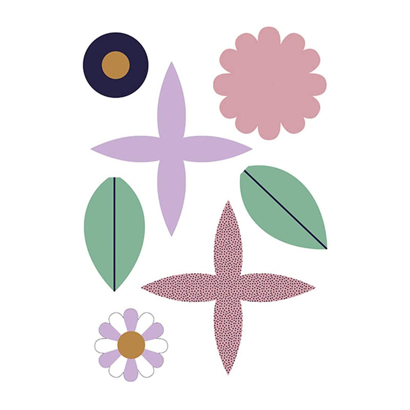 CLAIREFONTAINE Alliance Decorations to Cut A4 5s Flowers Default Title