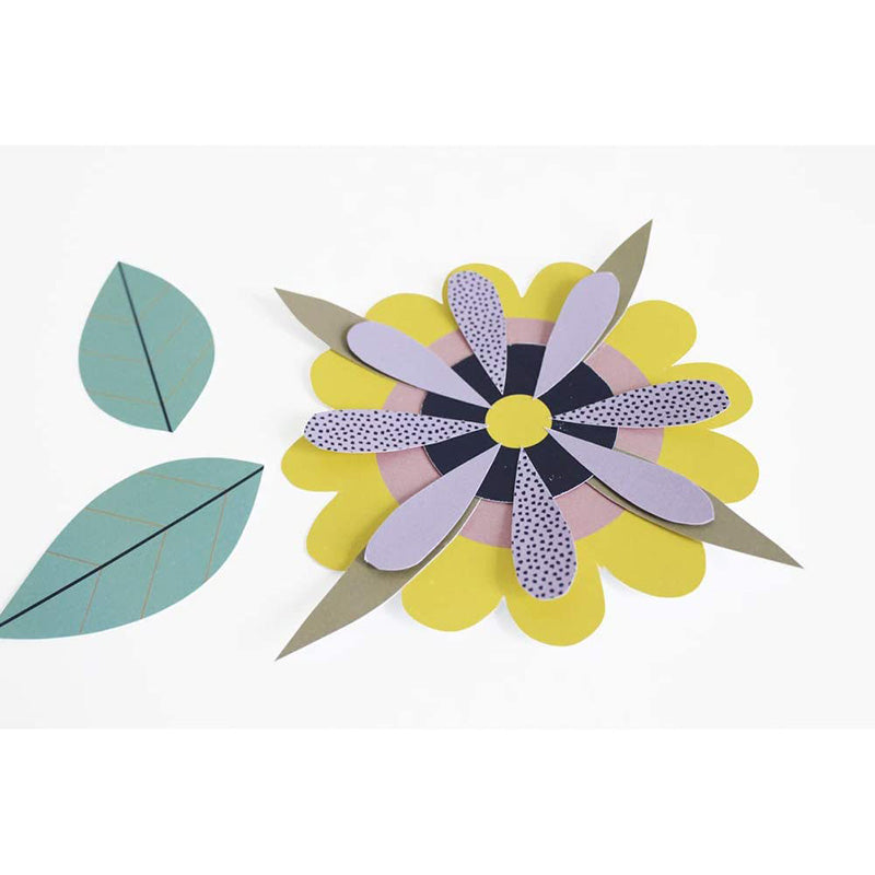 CLAIREFONTAINE Alliance Decorations to Cut A4 5s Flowers Default Title
