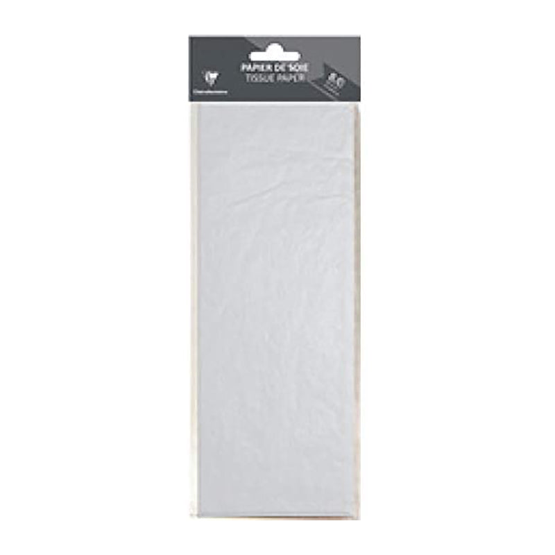 CLAIREFONTAINE Tissue Paper-Folded 18g 50x70cm 8s White Default Title