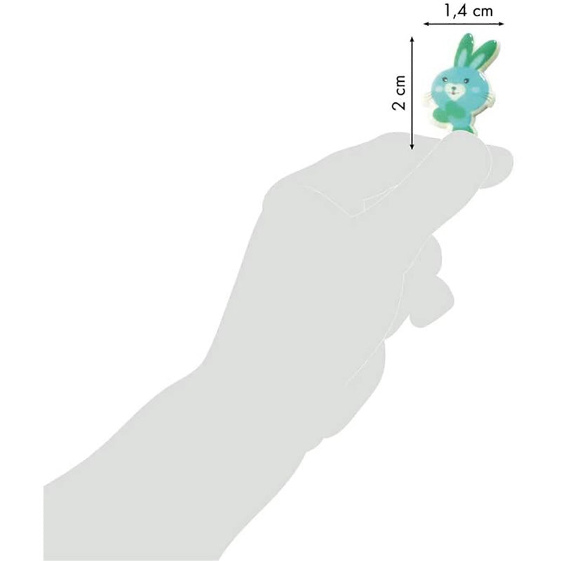 MAILDOR 3D Stickers Cooky Rabbits 1s