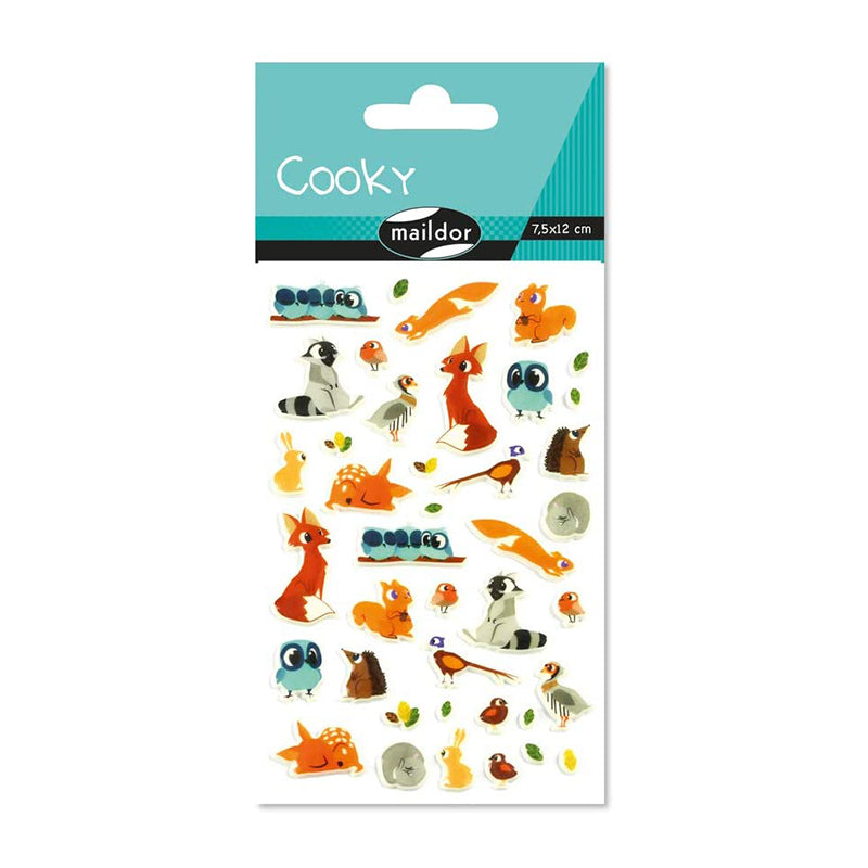 MAILDOR 3D Stickers Cooky Animals Of The Forest 1s Default Title