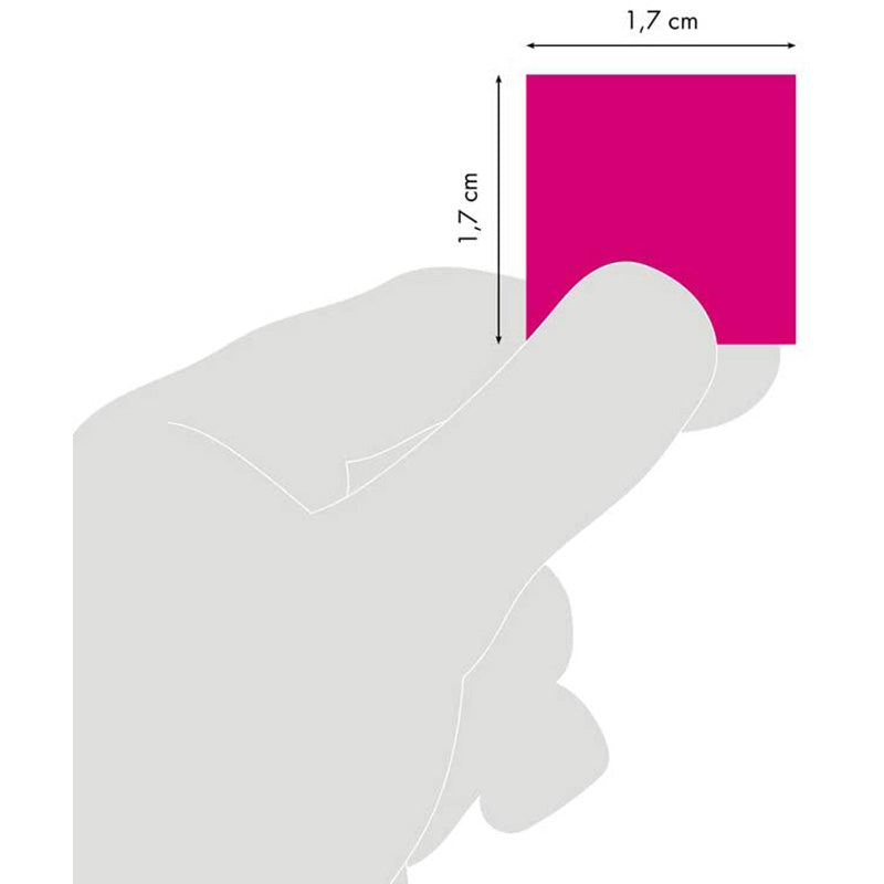 MAILDOR Geo Stickers Initial Square 4s