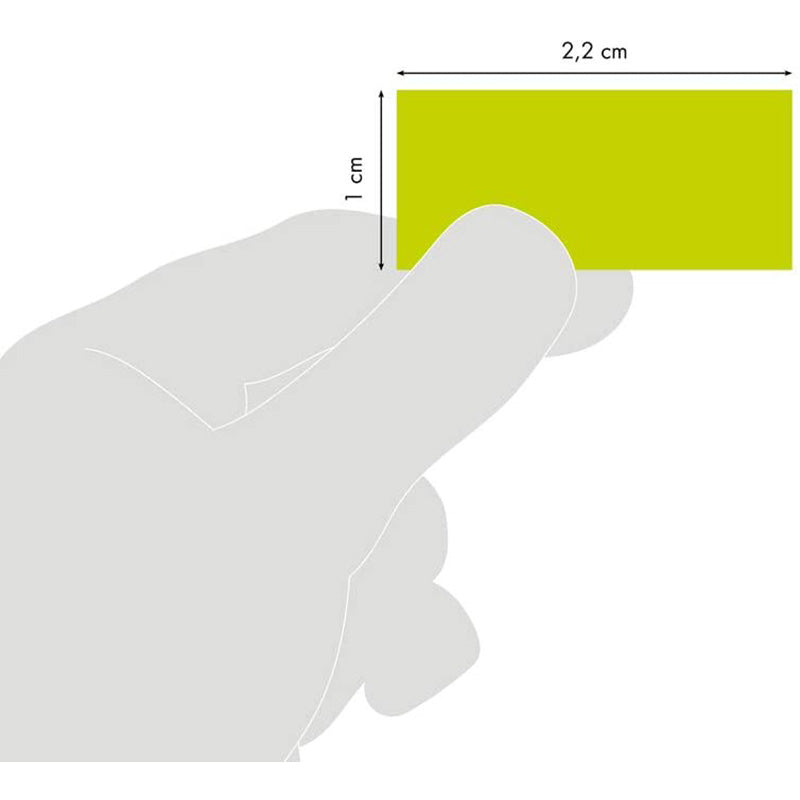 MAILDOR Geo Stickers Initial Rectangle 4s