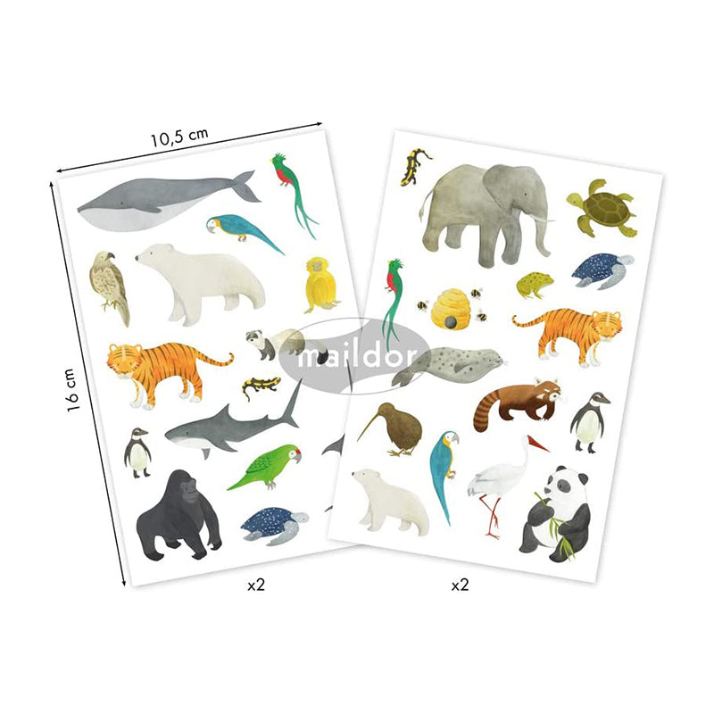 MAILDOR Deco Stickers Mimi Stick E.Animals 4s