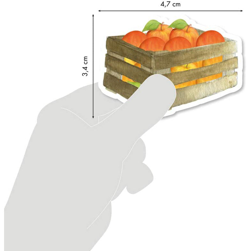 MAILDOR Deco Stickers Mimi Stick Fruit Vege 4s