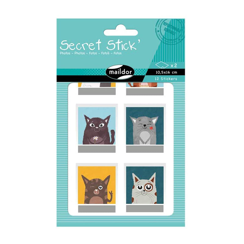 MAILDOR Shiny Stickers Secret Stick Photos 2s Default Title