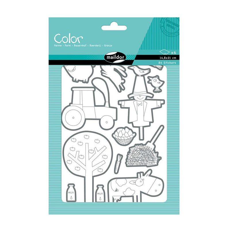MAILDOR Deco Stickers Color Farm 6s Default Title