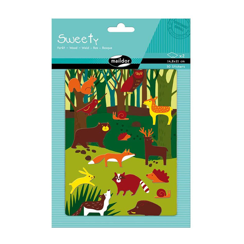MAILDOR Deco Stickers Sweety Wood 2s Default Title