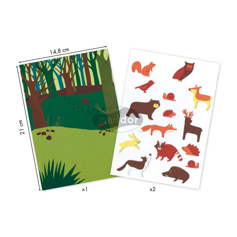 MAILDOR Deco Stickers Sweety Wood 2s Default Title