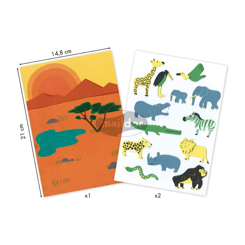 MAILDOR Deco Stickers Sweety Savannah 2s Default Title