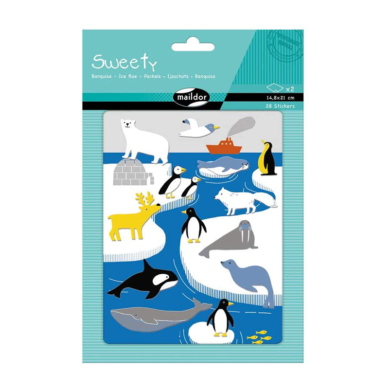 MAILDOR Deco Stickers Sweety Ice floe 2s Default Title