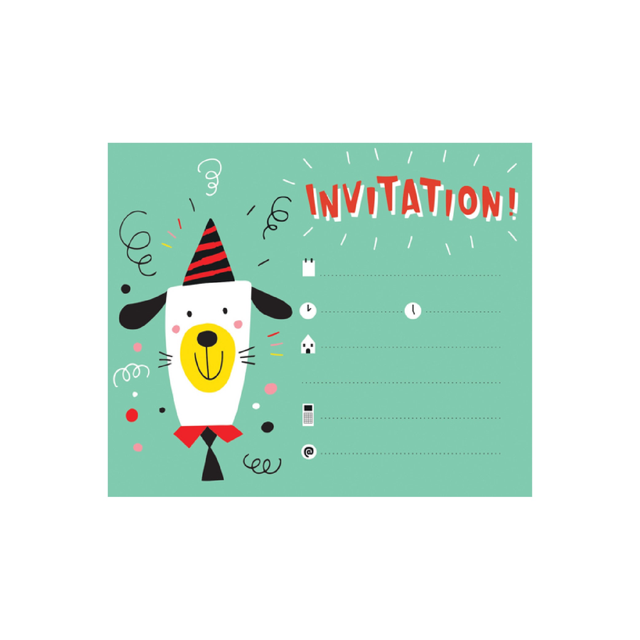 AVENUE MANDARINE Creative Box Invitation Cards Animals Default Title