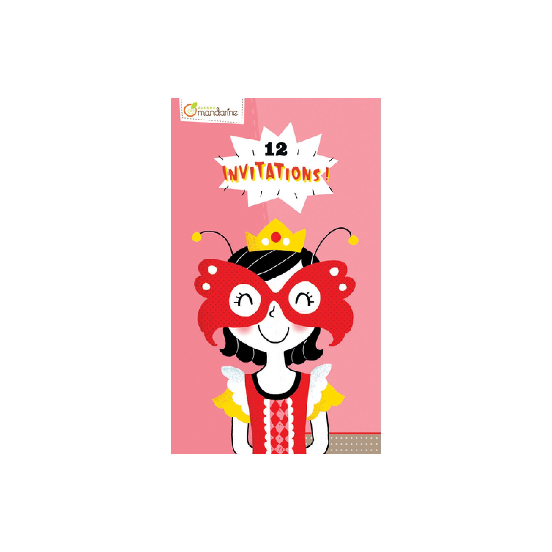 AVENUE MANDARINE Creative Box Invitation Cards Princesses Default Title