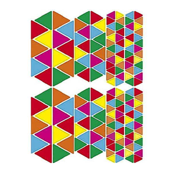 MAILDOR Geo Stickers Multicolour Triangles 20s Default Title