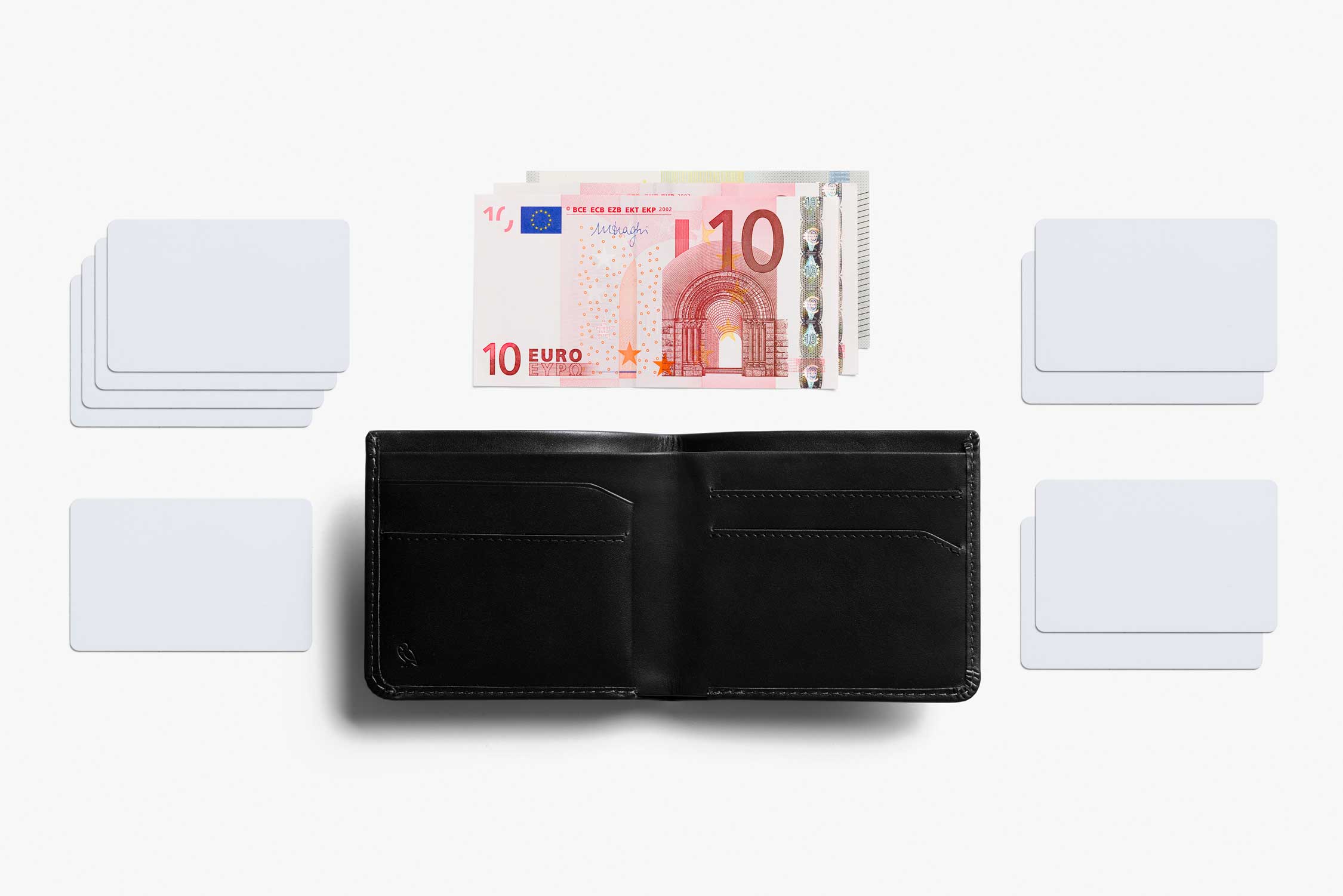 BELLROY The Square Wallet Black Default Title