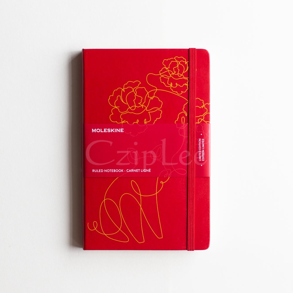 MOLESKINE LE Year of the Pig L Ruled Red