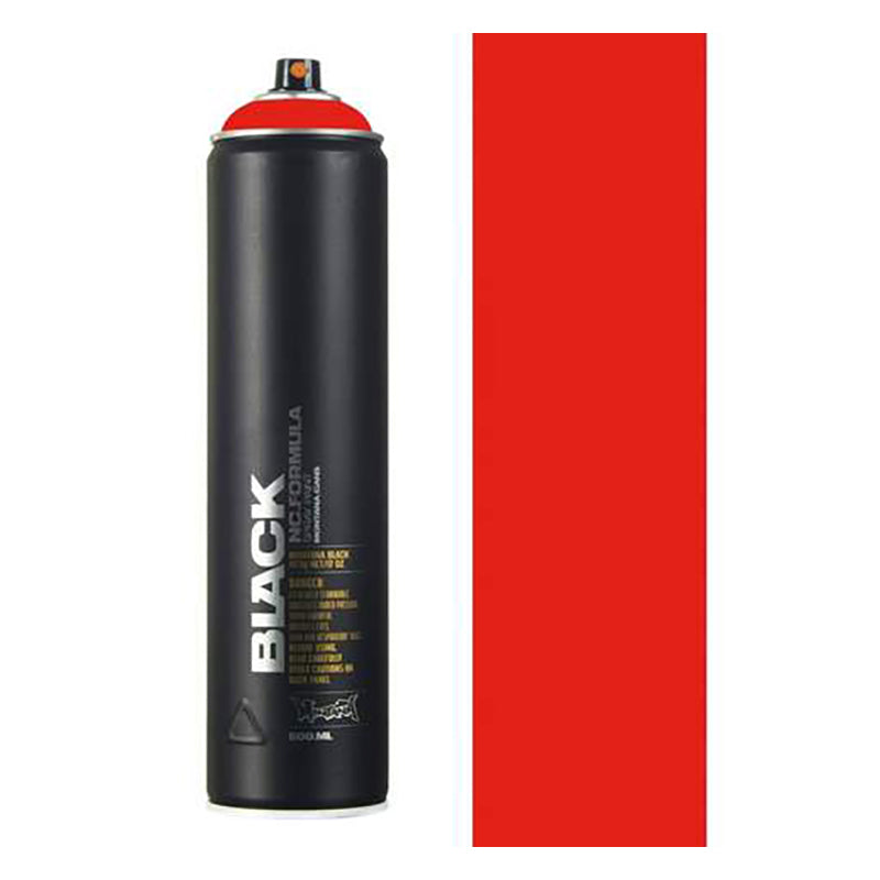 MONTANA Black 600ml P3000 Power Red