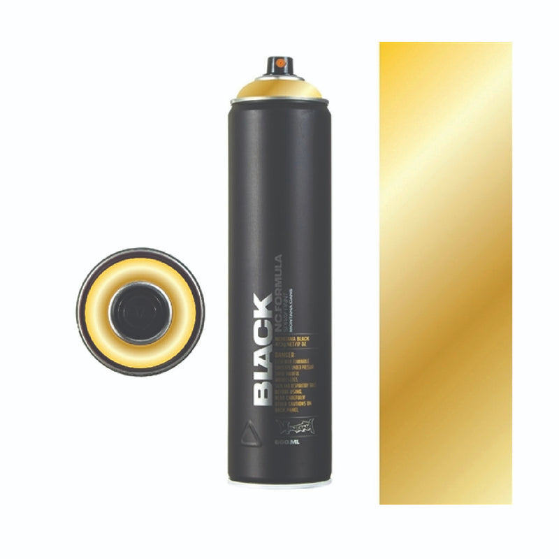 MONTANA Black Extended 600ml 9105 Goldchrome