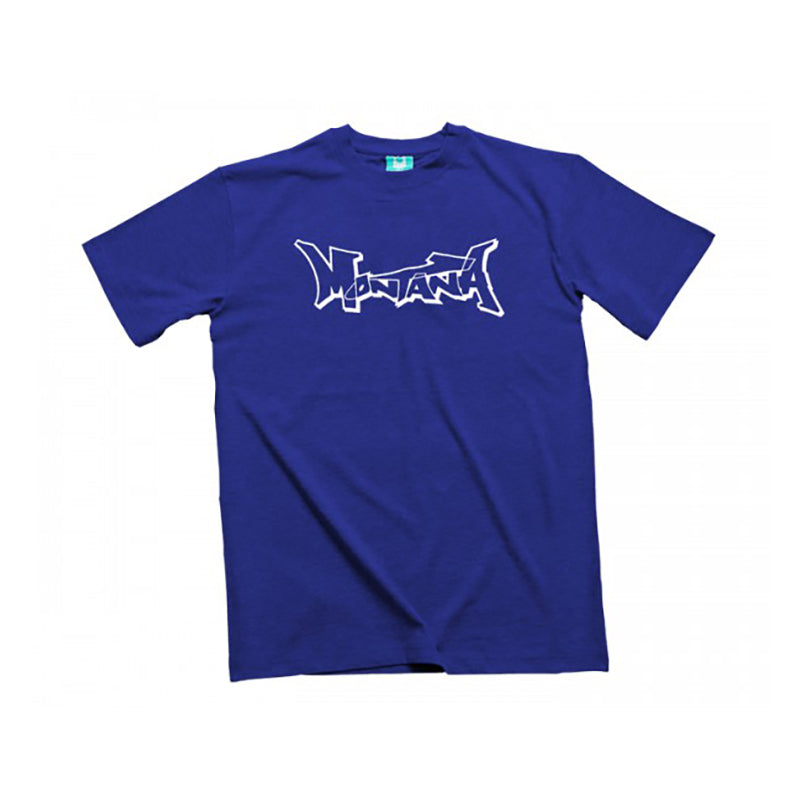 MONTANA T-Shirt Logo Royal Blue XL