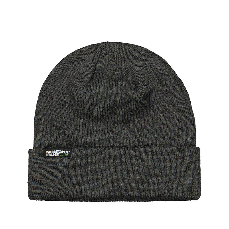 MONTANA Beanie Type+Logo Charcoal