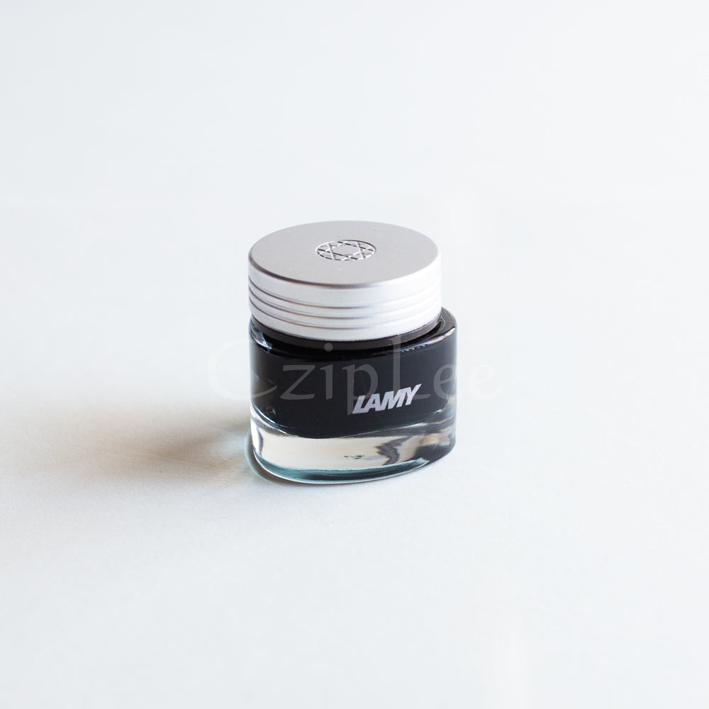 Lamy T52 Tinte Blau/schwarz – 3 X 50 Ml Tintenglas Mit Praktischem Tintensammelbecken