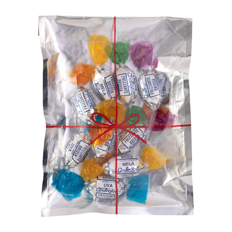 CHOTTO Cl Faced Bag Metallic Front Print Ribbon Rd