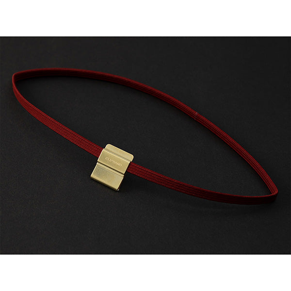 MIDORI Clip Band A5 Bordeaux