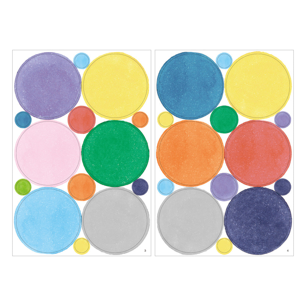 MIDORI Electrostatic Wall Sticker Dot