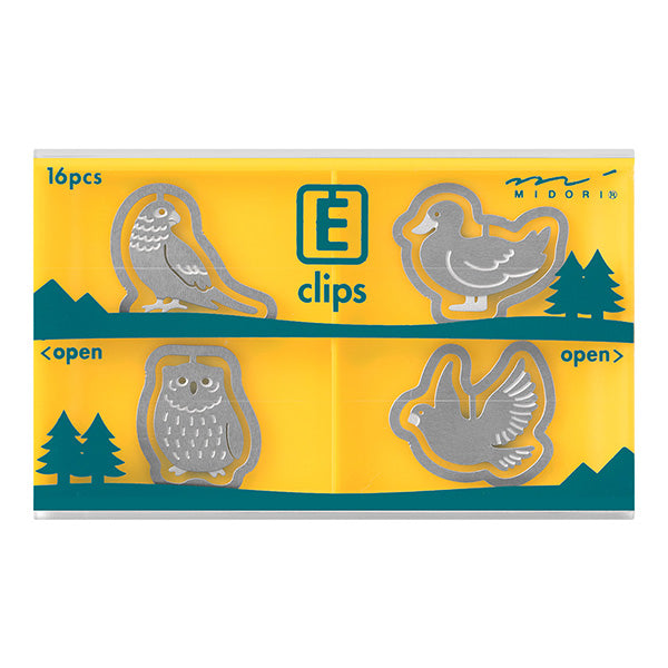 MIDORI Etching Clips Bird