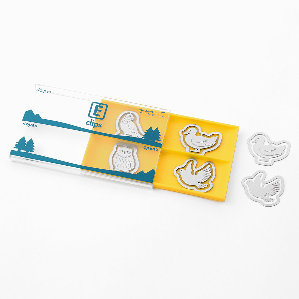 MIDORI Etching Clips Bird
