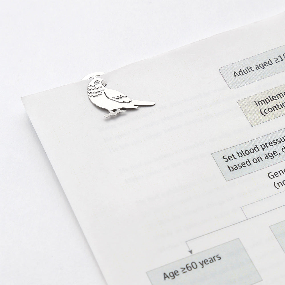 MIDORI Etching Clips Bird