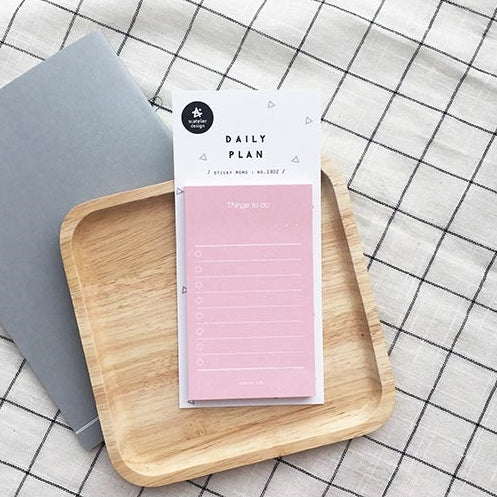 SUATELIER Sticky Memo No.1902: Daily Plan.02