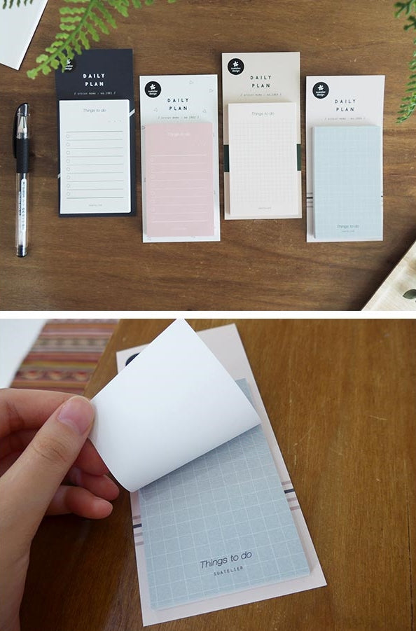 SUATELIER Sticky Memo No.1903: Daily Plan.03