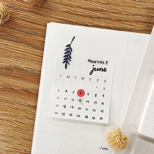 SUATELIER Sticky Memo No.1908: Daily Plan.08