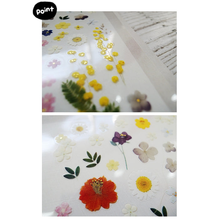 SUATELIER Stickers No.1050: Deco Flower