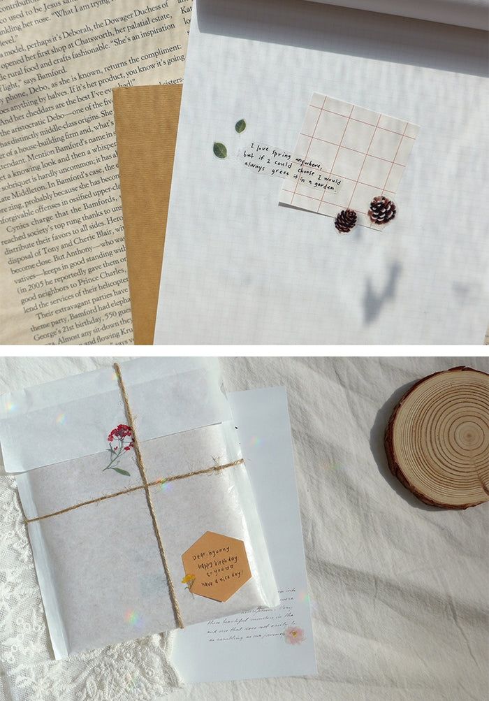 SUATELIER Stickers No.1089: Flower Letter