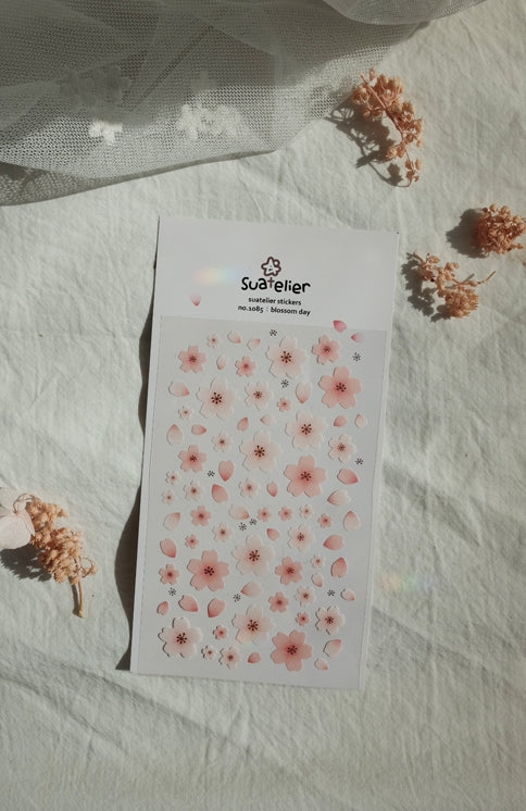 SUATELIER Stickers No.1085: Blossom Day